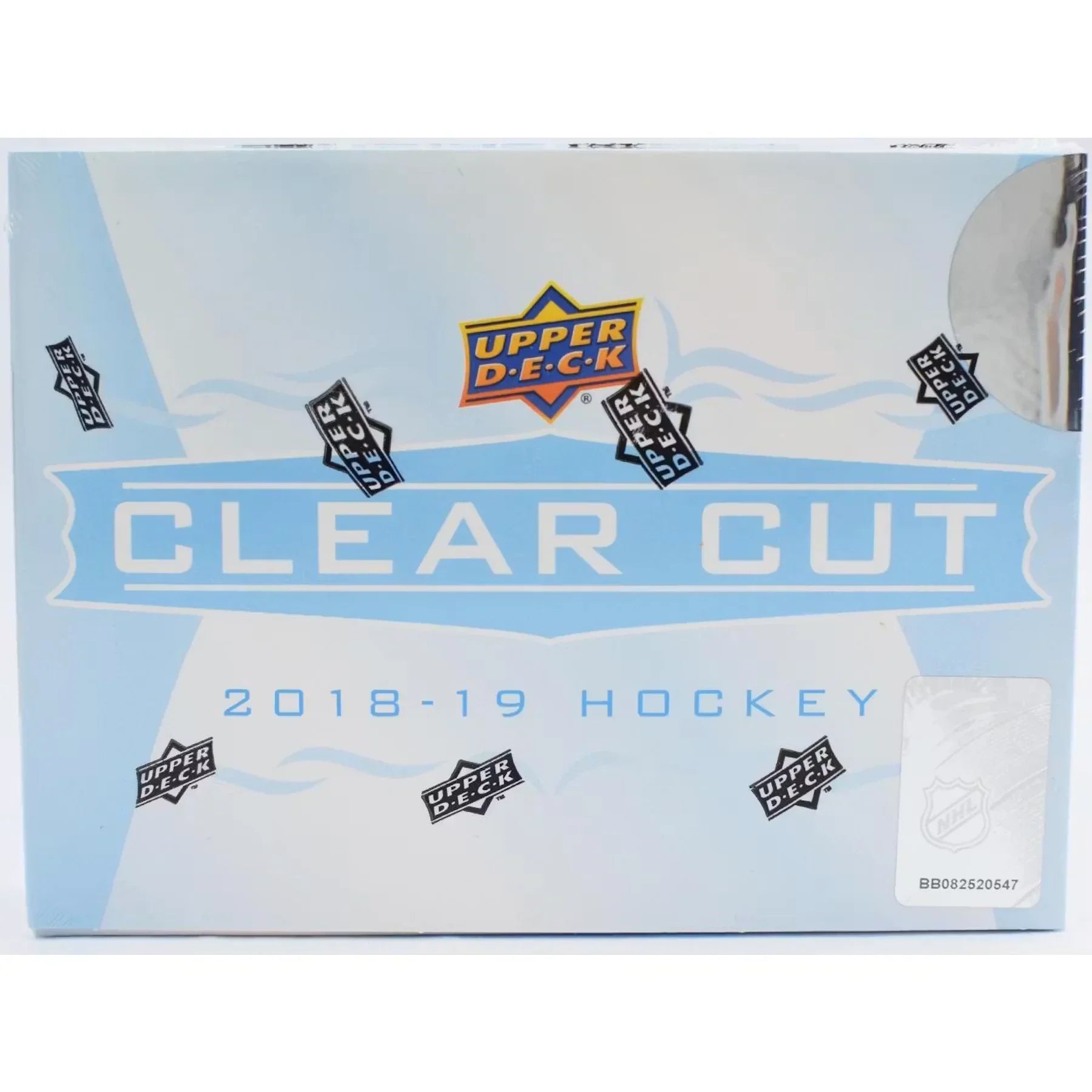 2018 19 Upper Deck Clear Cut Hockey Hobby Box (Ships Sealed Only)