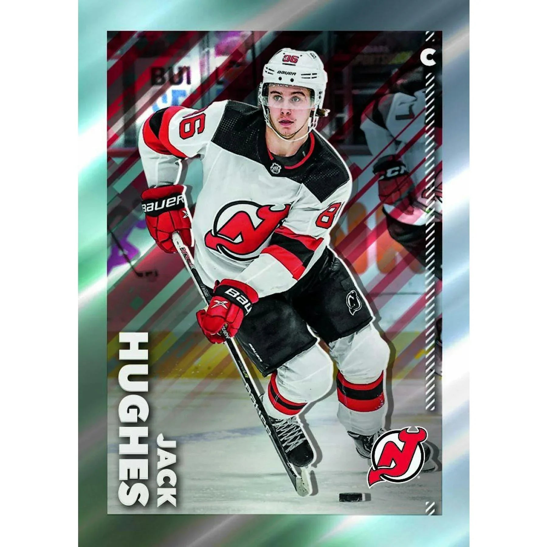 2022 23 Topps Chrome NHL Hockey Sticker Collection 40 Pack Box (Ships Sealed Only)