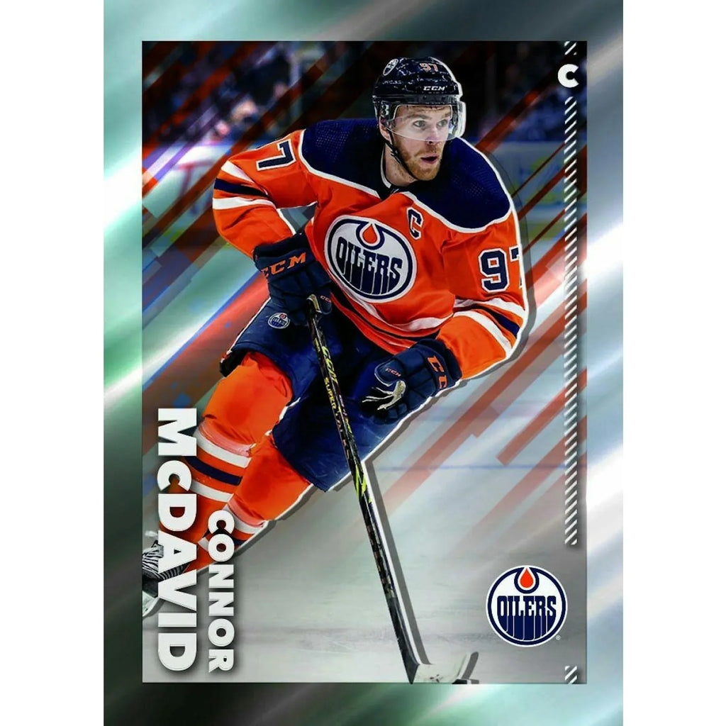 2022 23 Topps Chrome NHL Hockey Sticker Collection 40 Pack Box (Ships Sealed Only)