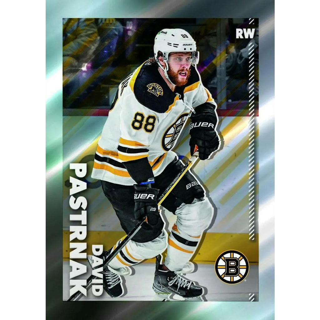 2022 23 Topps Chrome NHL Hockey Sticker Collection 40 Pack Box (Ships Sealed Only)