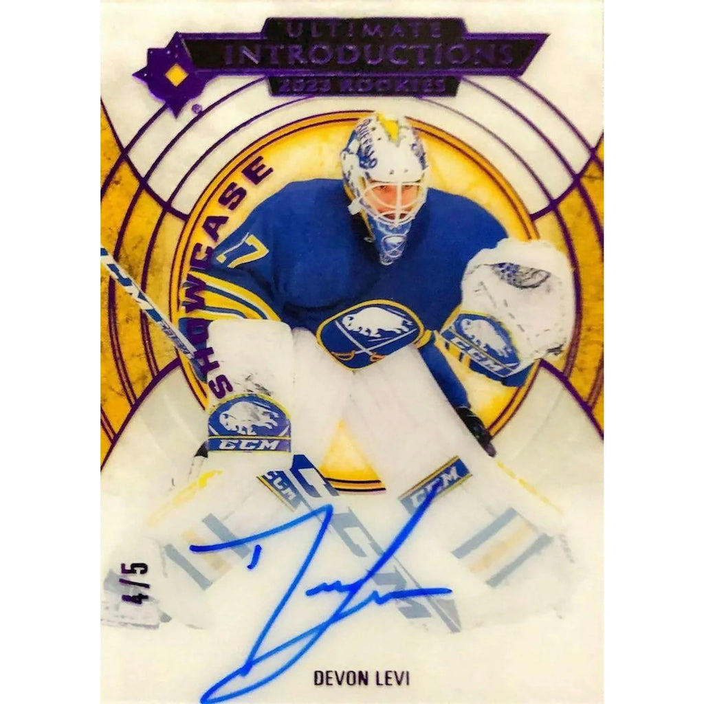 2023 24 Upper Deck Ultimate Collection Hockey Hobby Box (Ships Sealed Only)