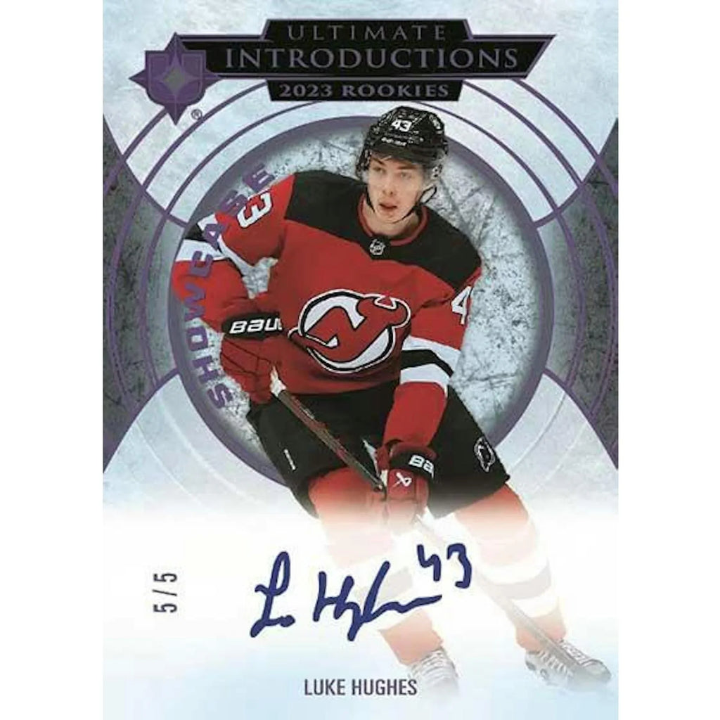 2023 24 Upper Deck Ultimate Collection Hockey Hobby Box (Ships Sealed Only)