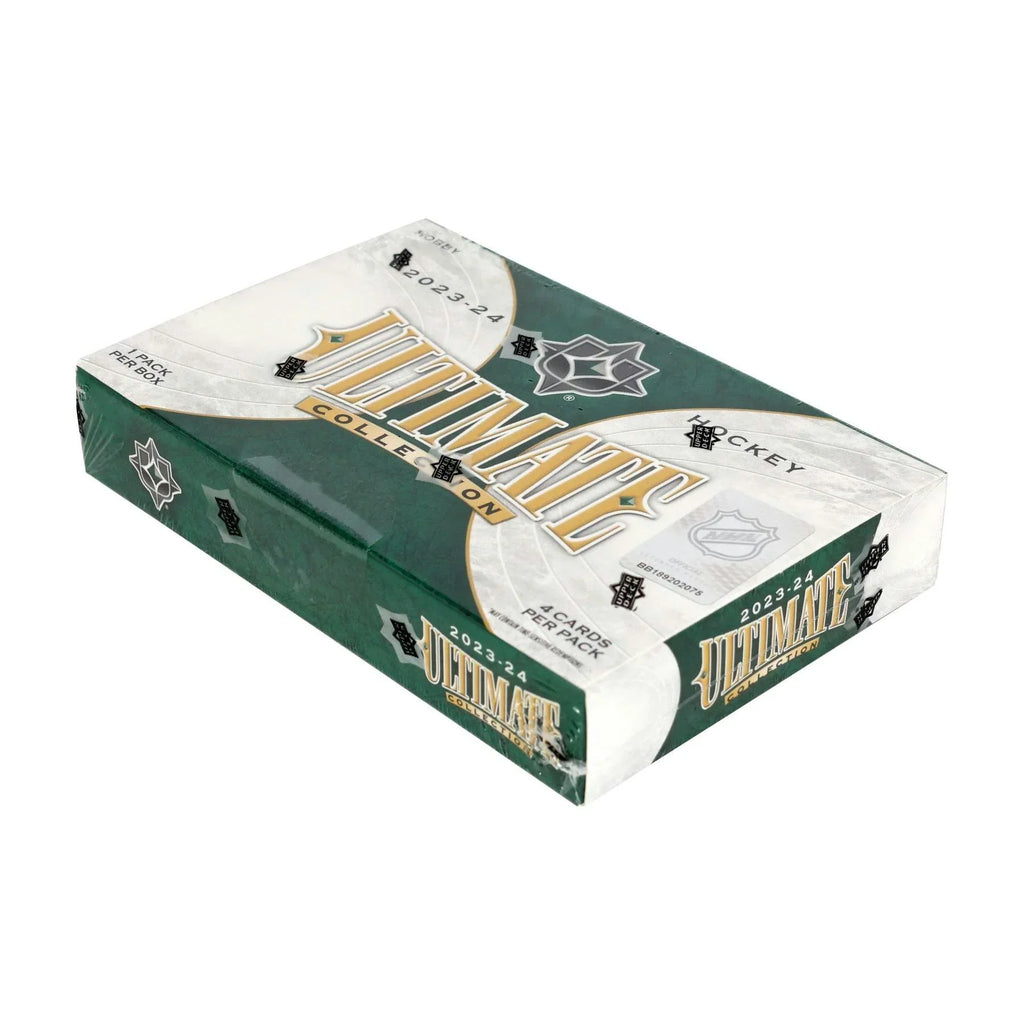 2023 24 Upper Deck Ultimate Collection Hockey Hobby Box (Ships Sealed Only)