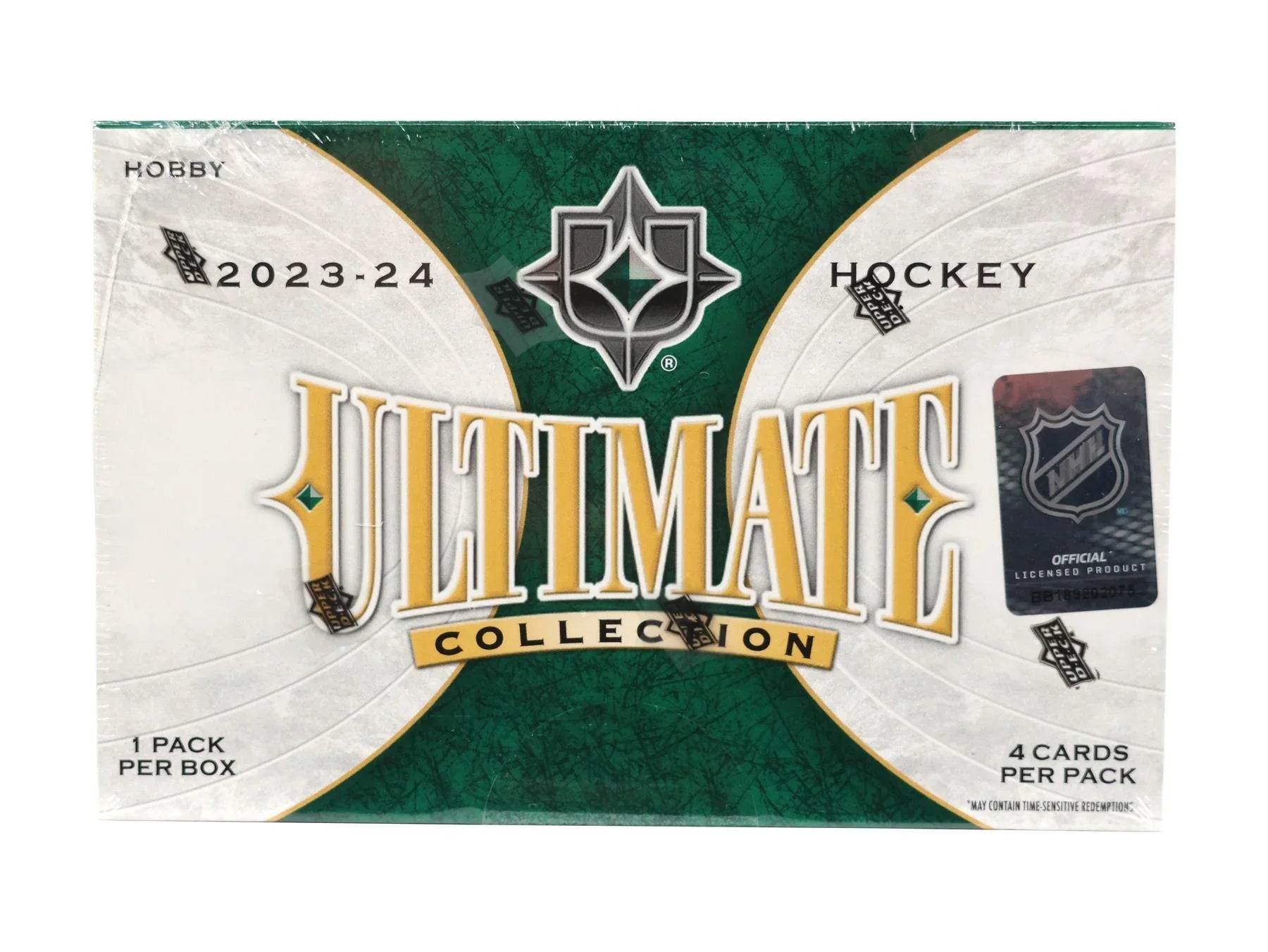 2023 24 Upper Deck Ultimate Collection Hockey Hobby Box (Ships Sealed Only)