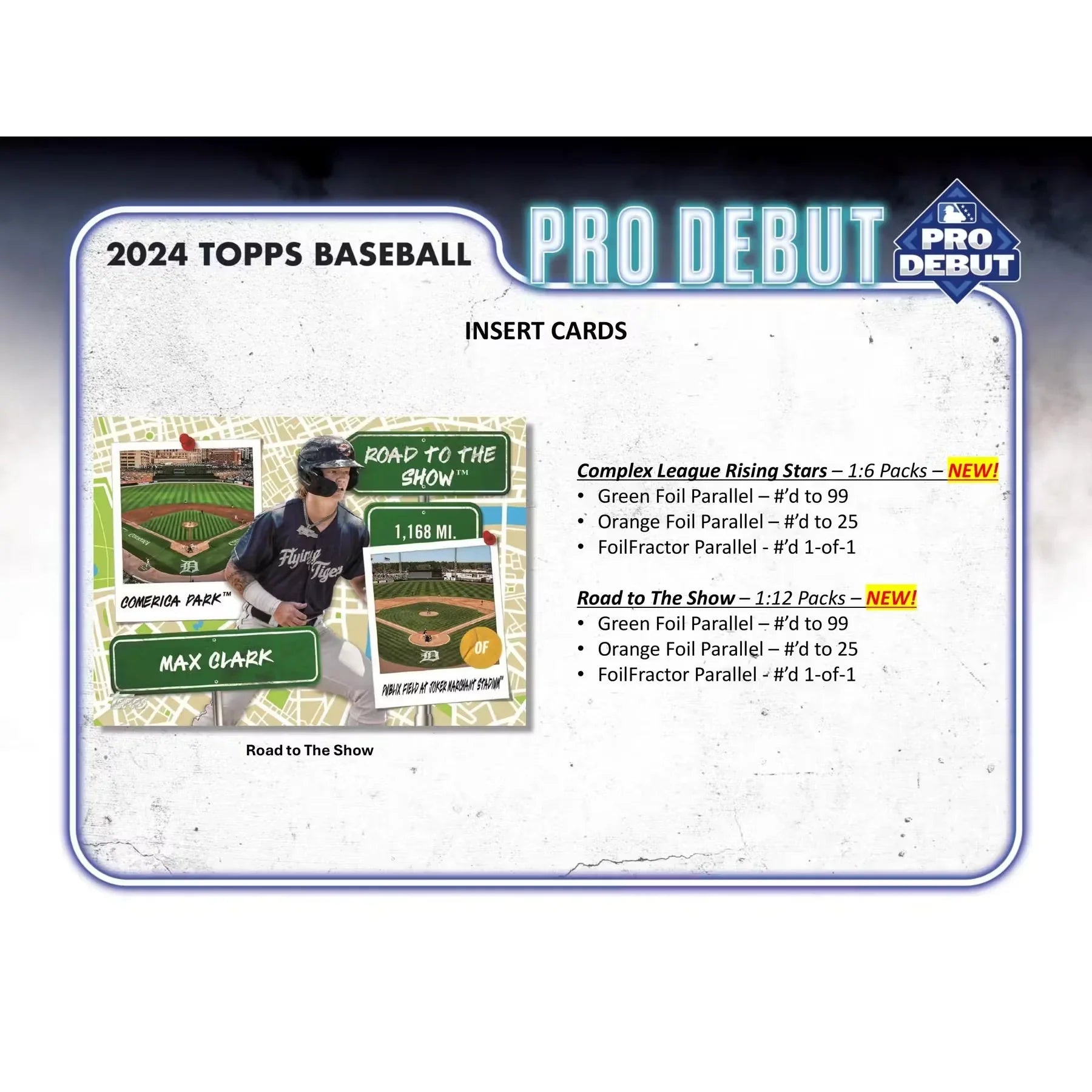 2024 Topps Pro Debut Baseball Hobby 12 Box Case (Ships Sealed Only)
