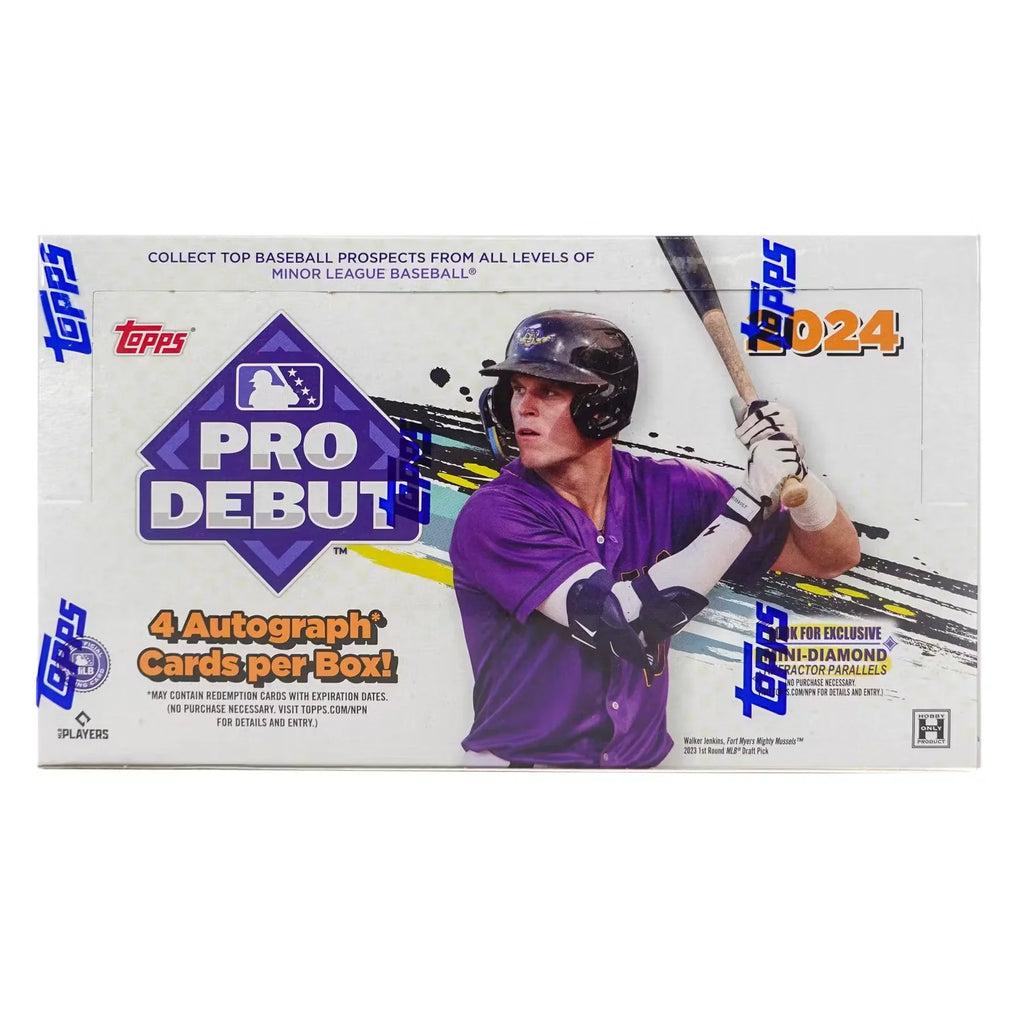 2024 Topps Pro Debut Baseball Hobby Box (Ships Sealed Only)