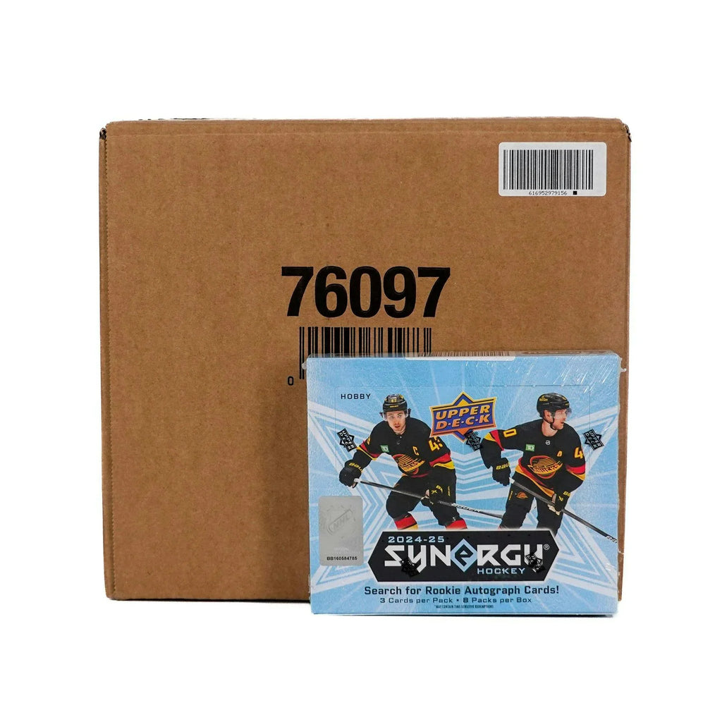2024 25 Upper Deck Synergy Hockey Hobby 16 Box Case (Ships Sealed Only)