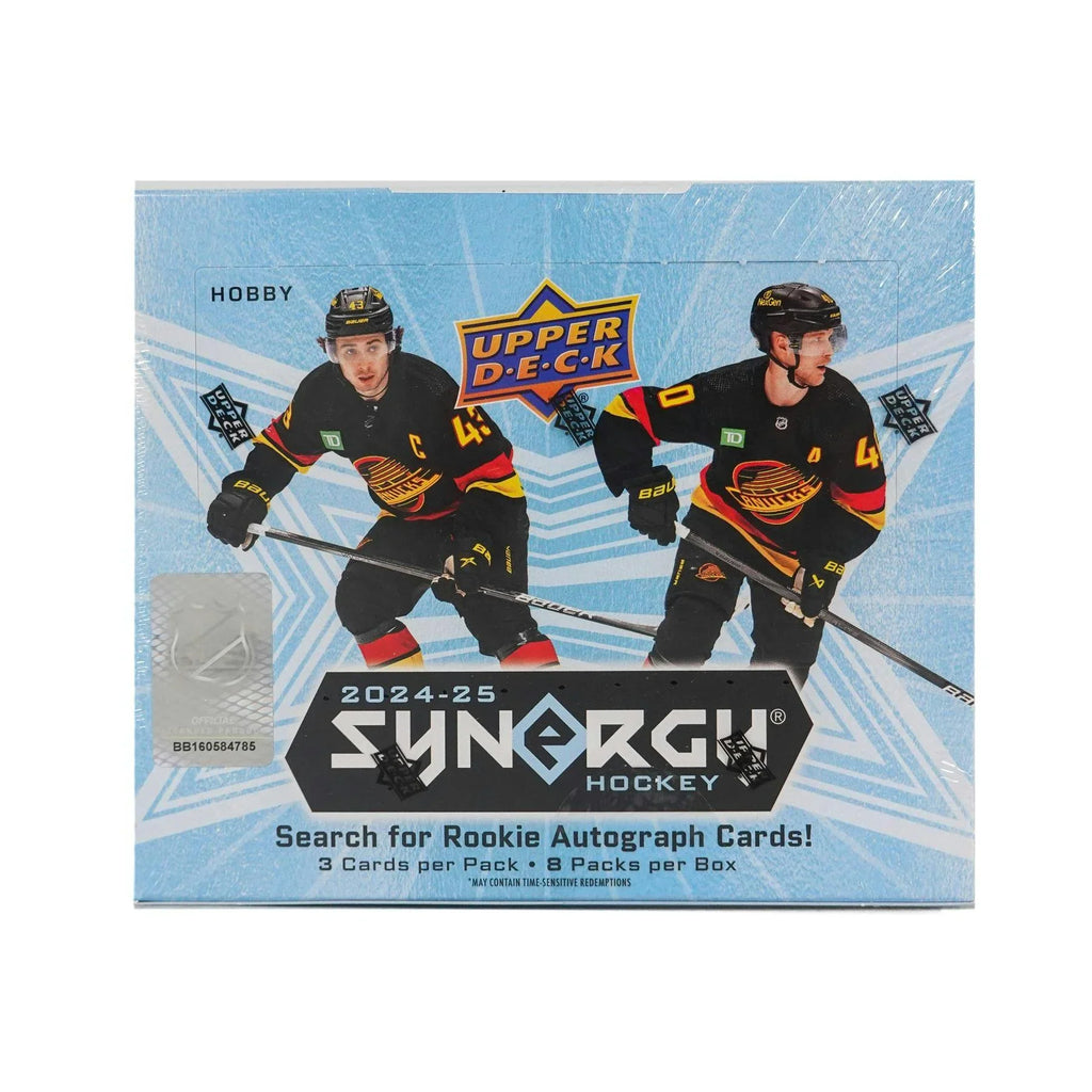 2024 25 Upper Deck Synergy Hockey Hobby 16 Box Case (Ships Sealed Only)