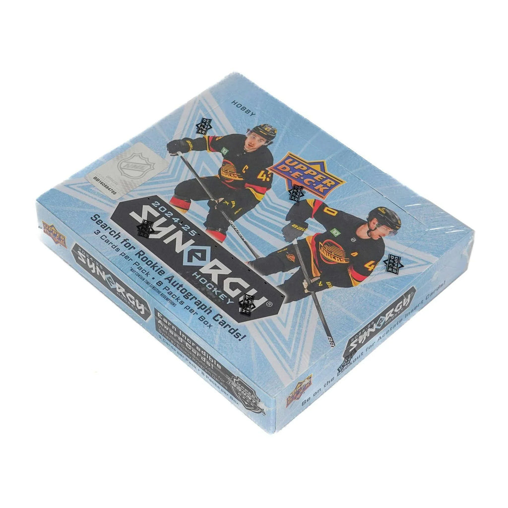 2024 25 Upper Deck Synergy Hockey Hobby 16 Box Case (Ships Sealed Only)