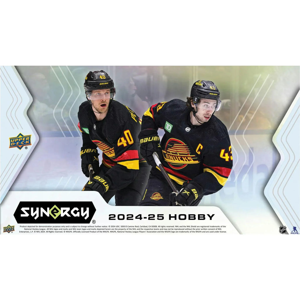2024 25 Upper Deck Synergy Hockey Hobby 16 Box Case (Ships Sealed Only)