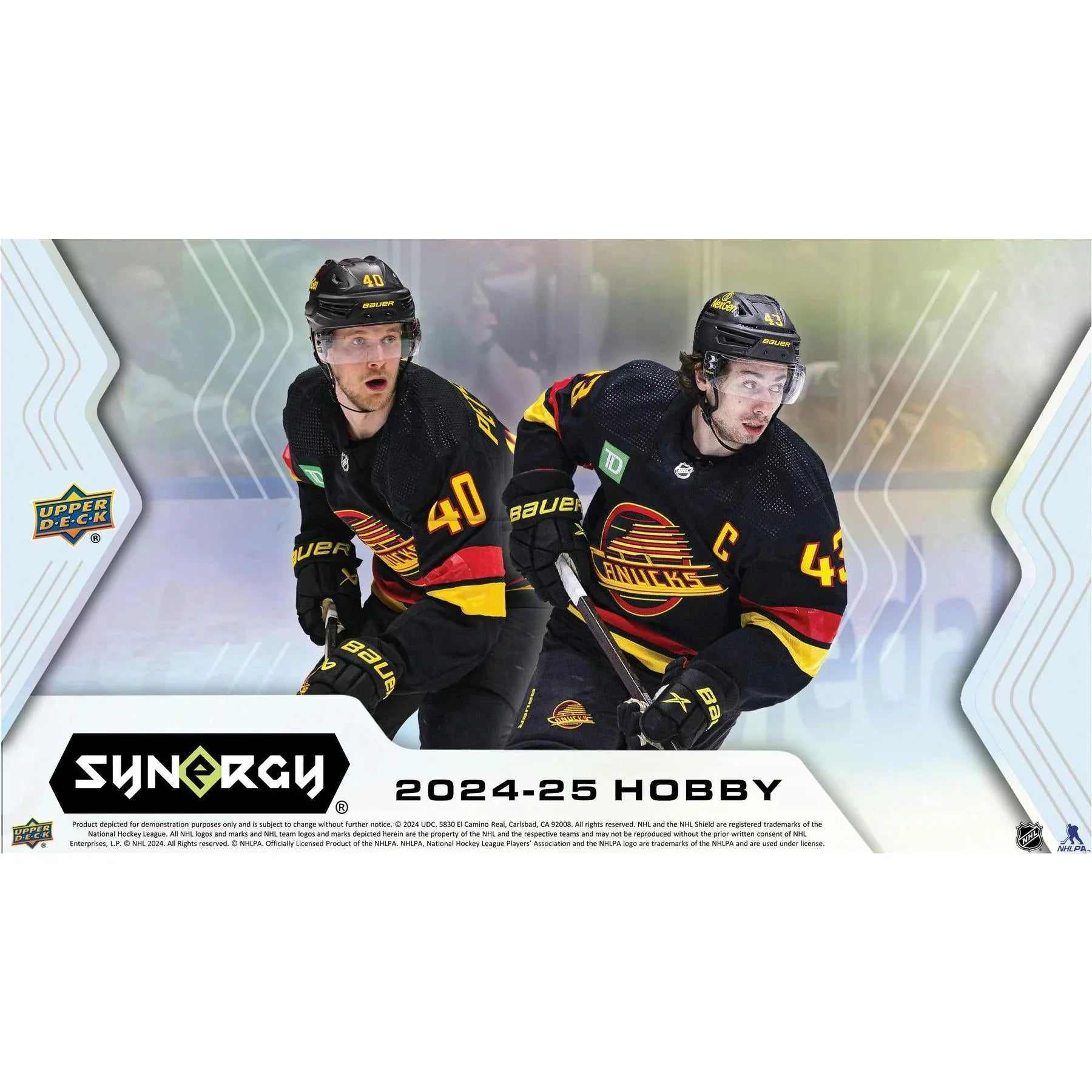 2024 25 Upper Deck Synergy Hockey Hobby 16 Box Case (Ships Sealed Only)