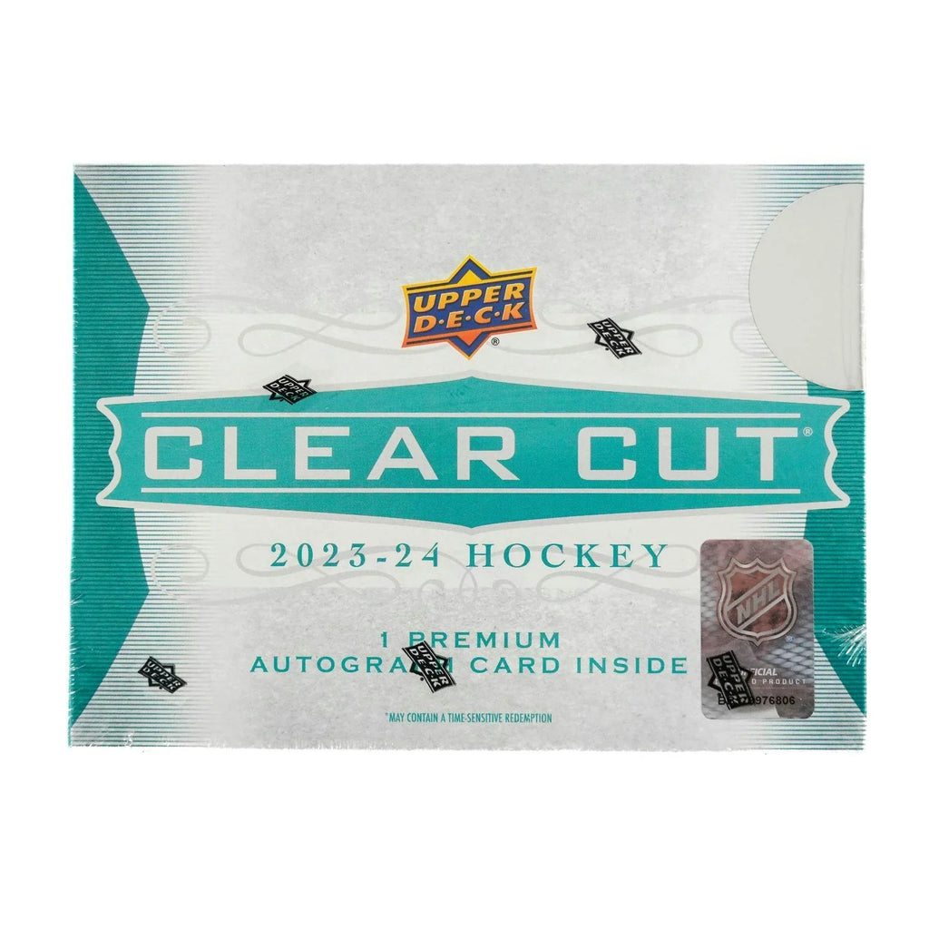 2023 24 Upper Deck Clear Cut Hockey Hobby 30 Box Case (Ships Sealed Only) - D2