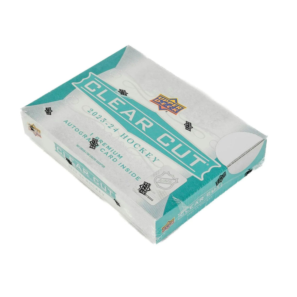 2023 24 Upper Deck Clear Cut Hockey Hobby 30 Box Case (Ships Sealed Only) - D2