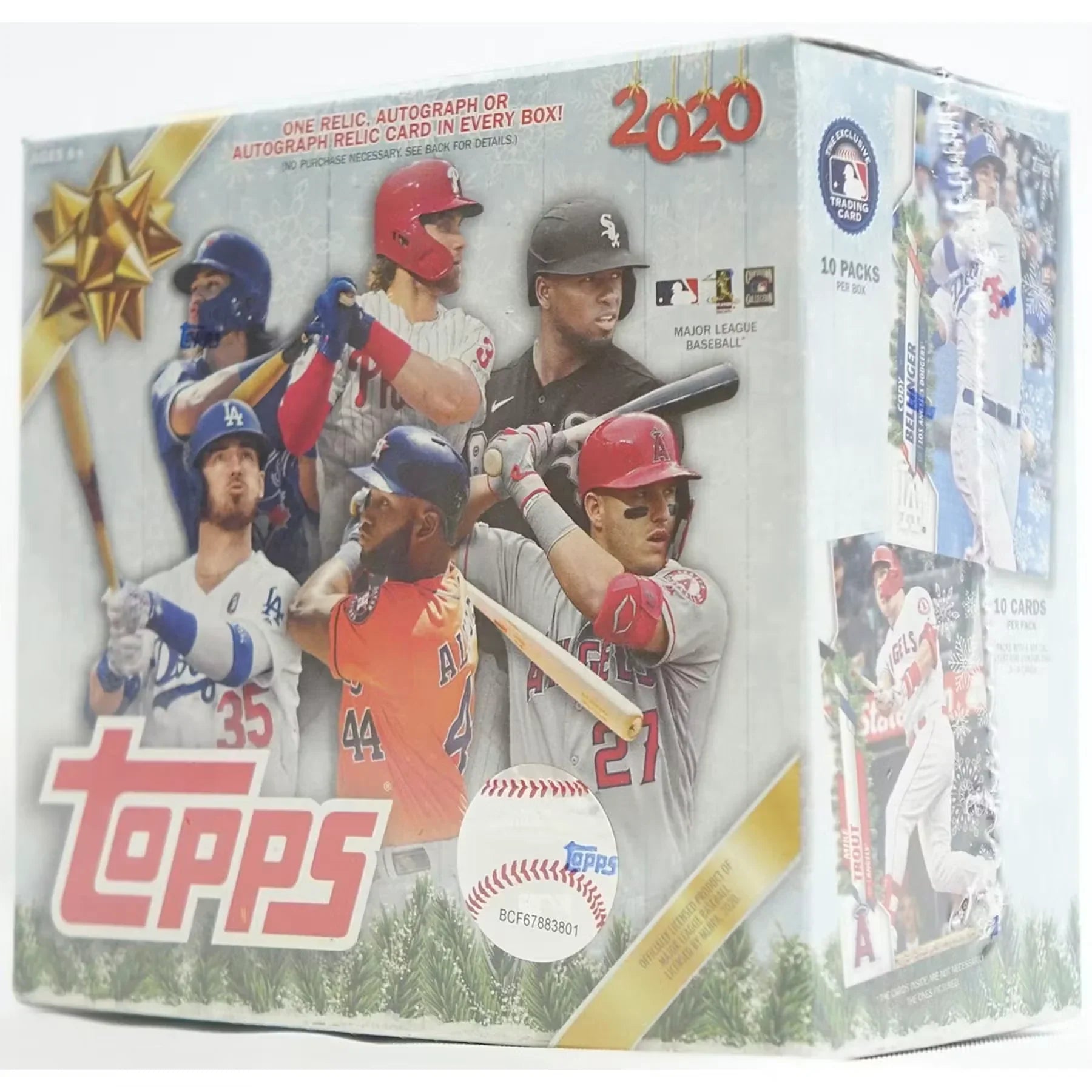 2020 Topps Holiday Baseball Mega Box (Ships Sealed Only)