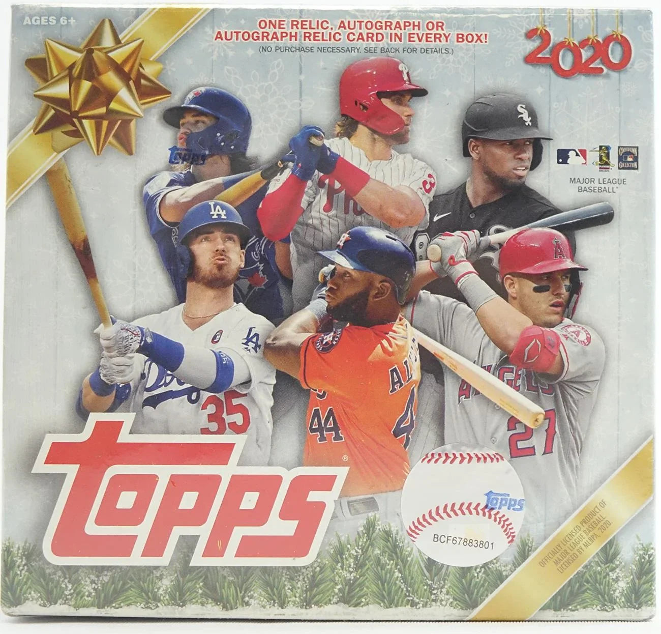 2020 Topps Holiday Baseball Mega Box (Ships Sealed Only)