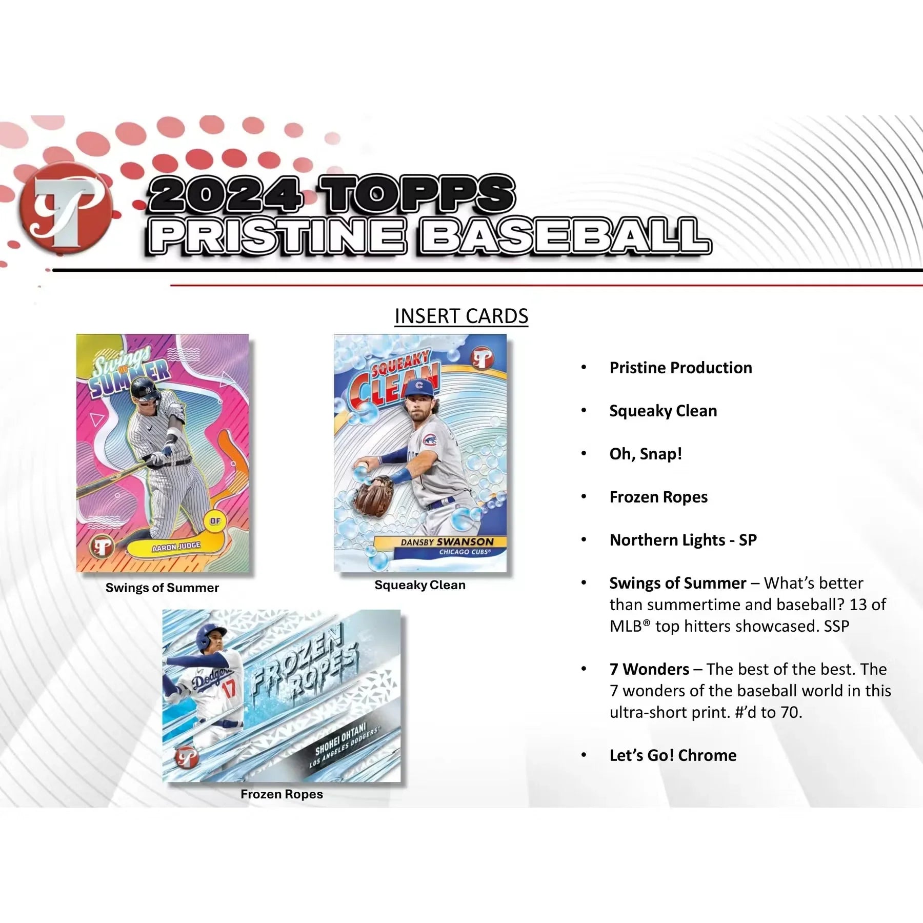 2024 Topps Pristine Baseball Hobby Box (Ships Sealed Only)