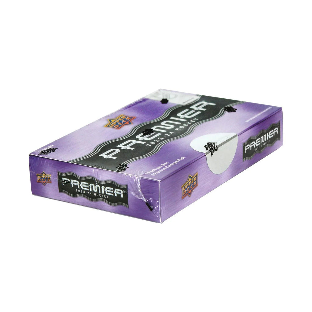 2023 24 Upper Deck Premier Hockey Hobby Box (Ships Sealed Only)