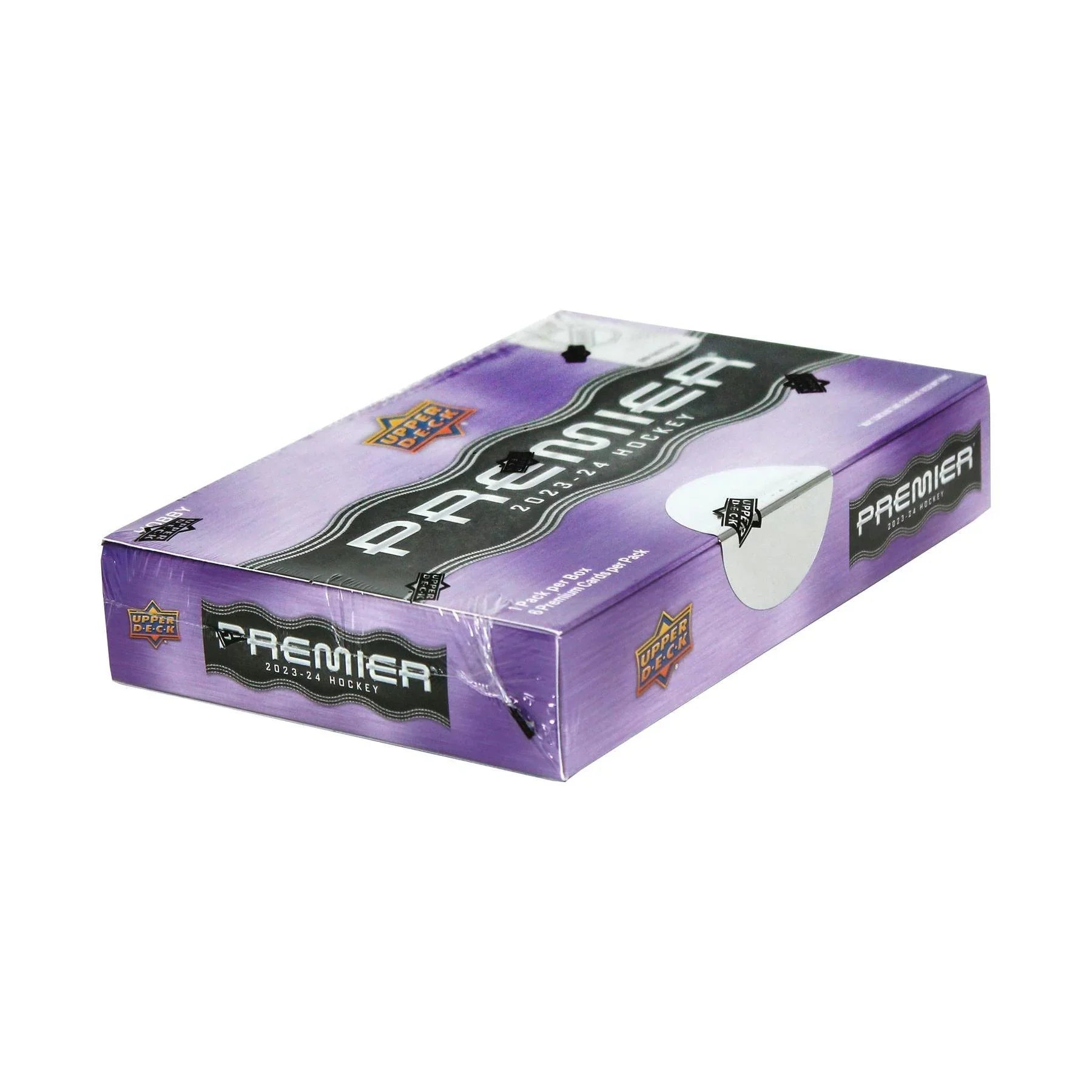 2023 24 Upper Deck Premier Hockey Hobby Box (Ships Sealed Only)
