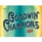 2021 Upper Deck Goodwin Champions Hobby 16 Box Case (Ships Sealed Only)