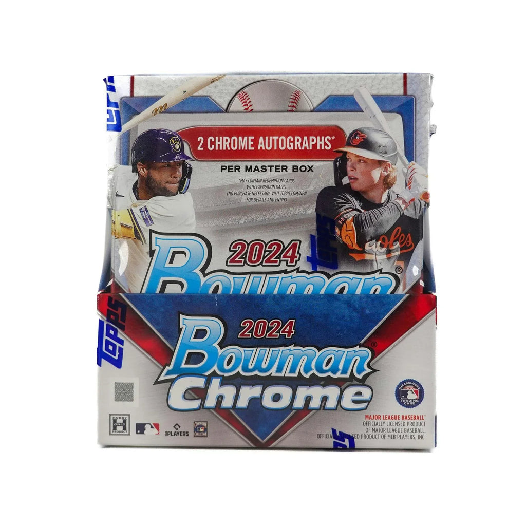 2024 Bowman Chrome Baseball Hobby Box (Ships Sealed Only) - D