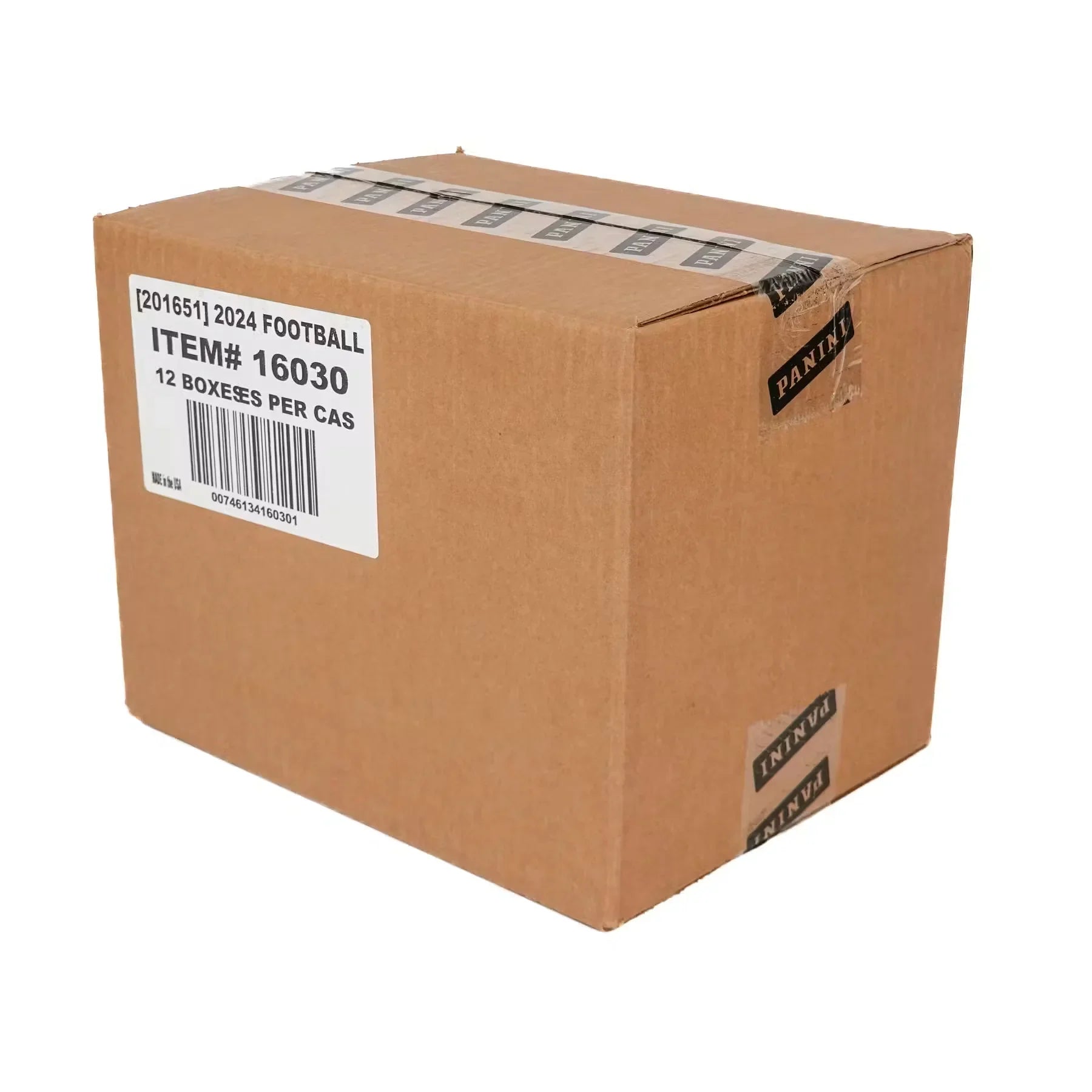 2024 Panini Donruss Elite Football Hobby 12-Box Case (Ships Sealed Only) - D