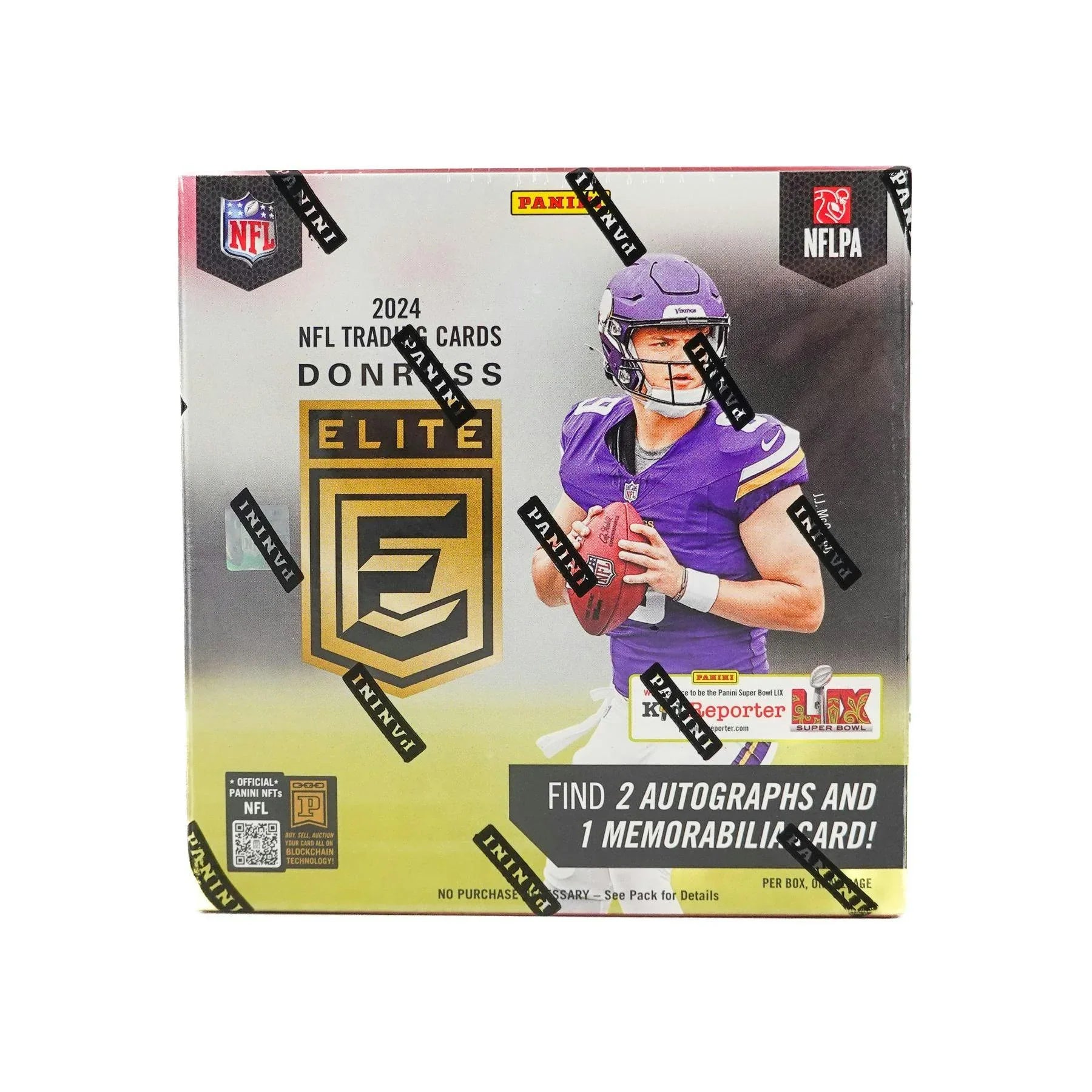 2024 Panini Donruss Elite Football Hobby 12-Box Case (Ships Sealed Only) - D