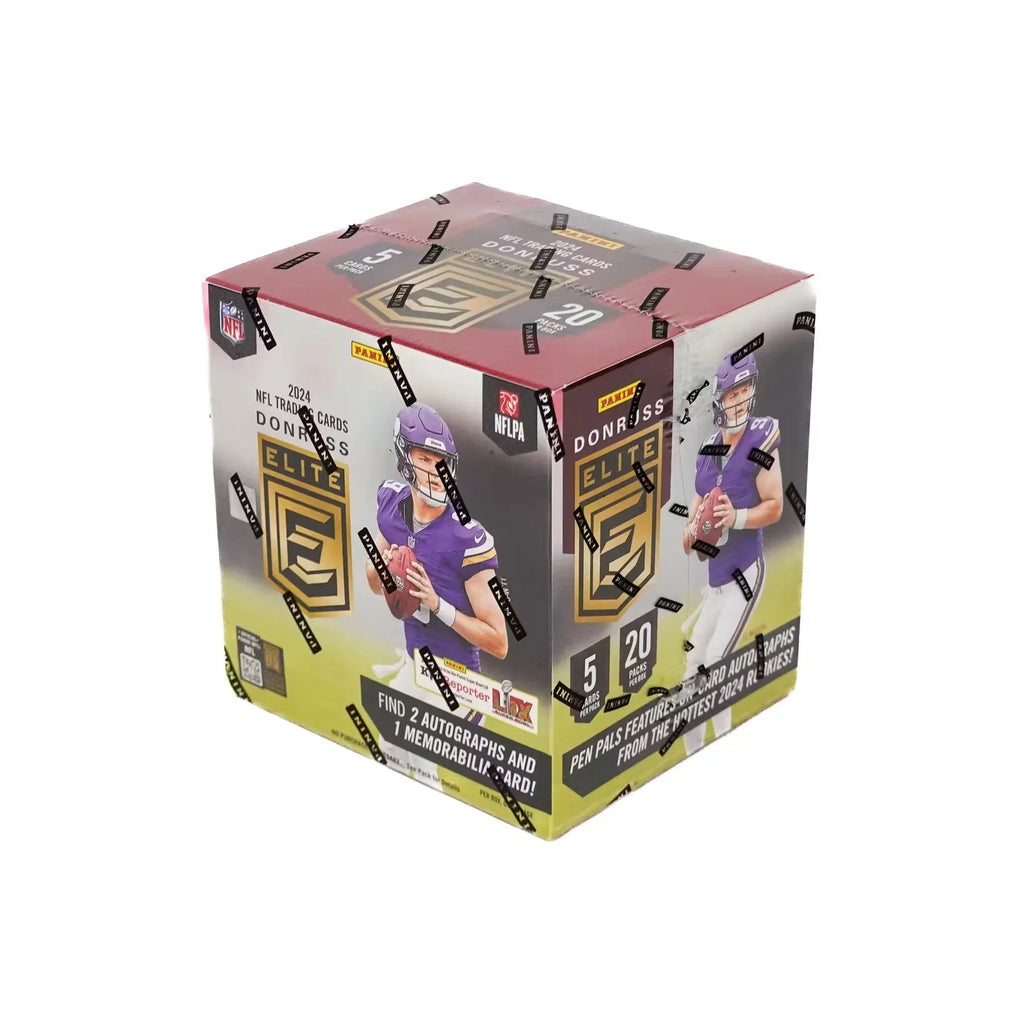 2024 Panini Donruss Elite Football Hobby 12-Box Case (Ships Sealed Only) - D