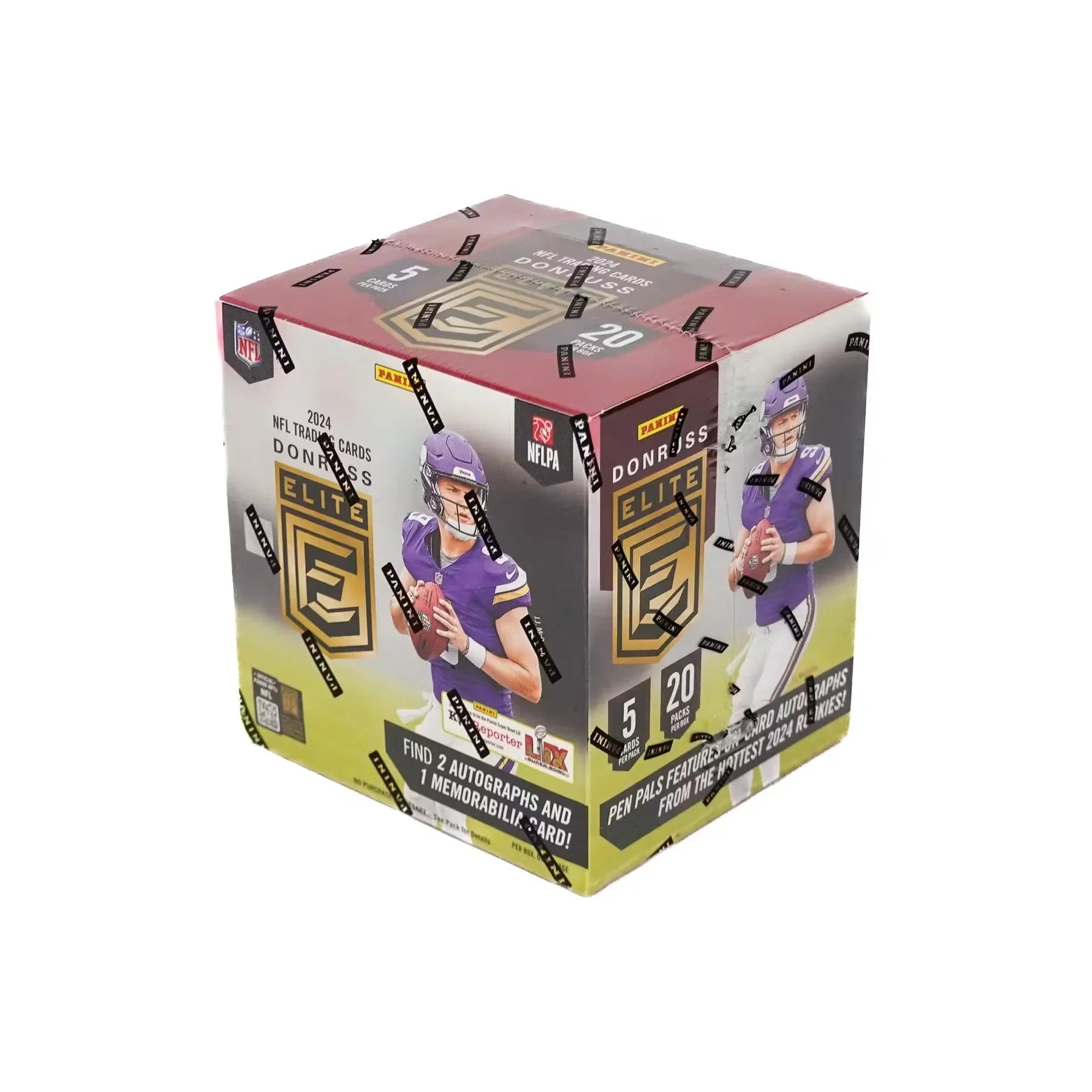 2024 Panini Donruss Elite Football Hobby 12-Box Case (Ships Sealed Only) - D