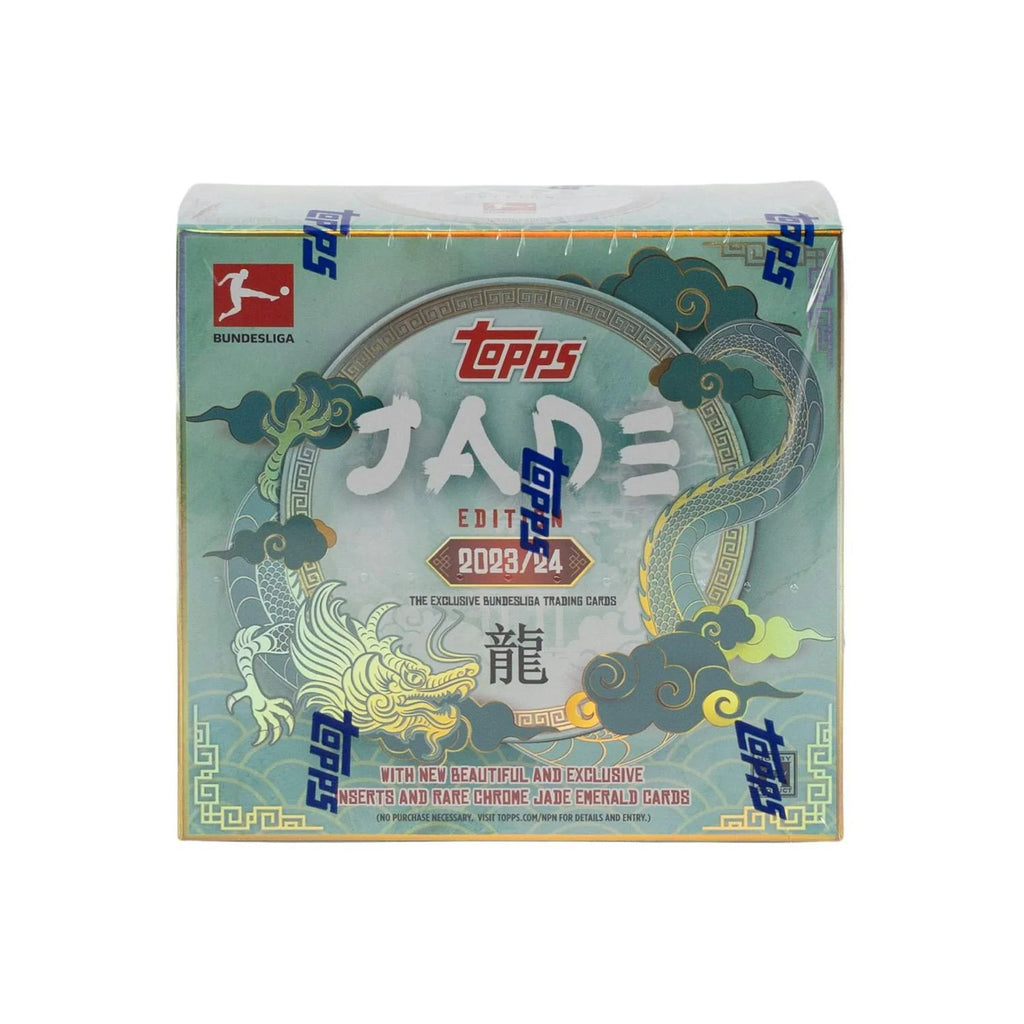 2023 24 Topps Bundesliga Jade Edition Soccer Hobby Box (Ships Sealed Only)