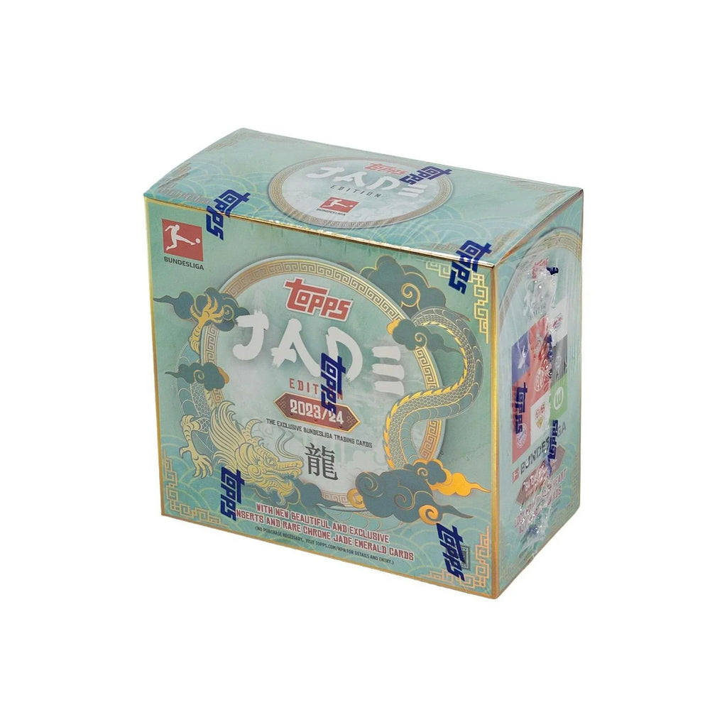 2023 24 Topps Bundesliga Jade Edition Soccer Hobby Box (Ships Sealed Only)