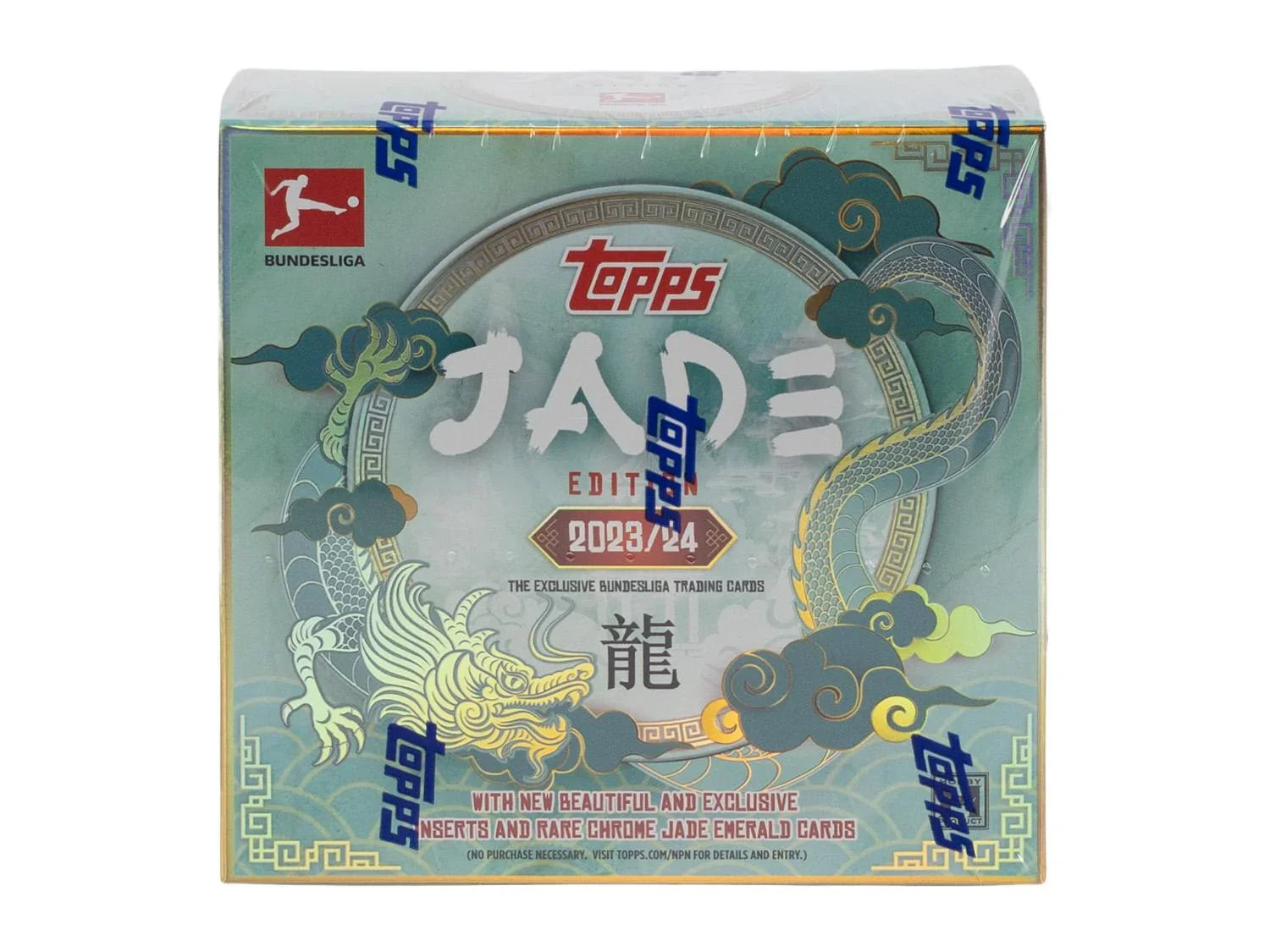 2023 24 Topps Bundesliga Jade Edition Soccer Hobby Box (Ships Sealed Only)