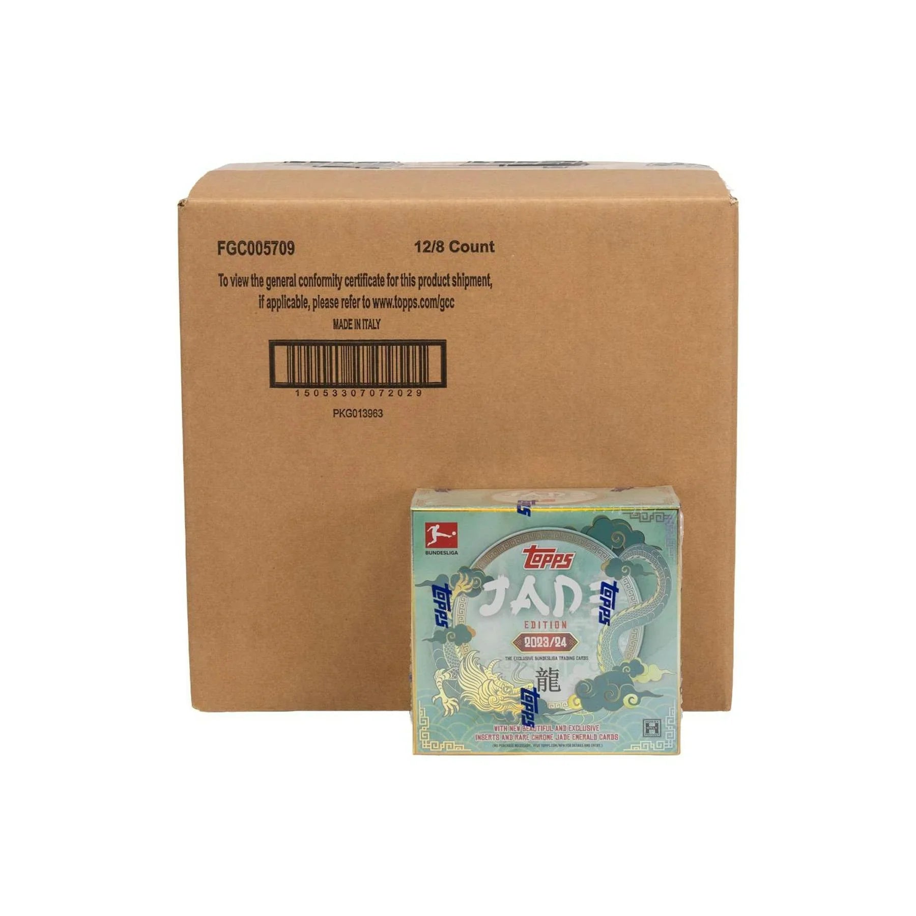 2023 24 Topps Bundesliga Jade Edition Soccer Hobby 12 Box Case (Ships Sealed Only)