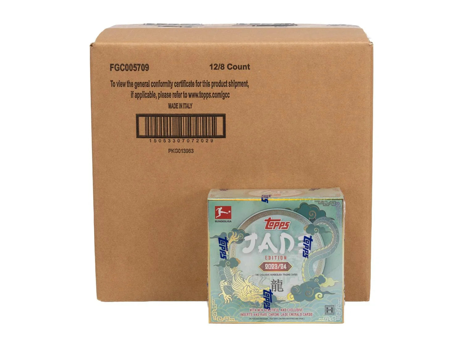 2023 24 Topps Bundesliga Jade Edition Soccer Hobby 12 Box Case (Ships Sealed Only)