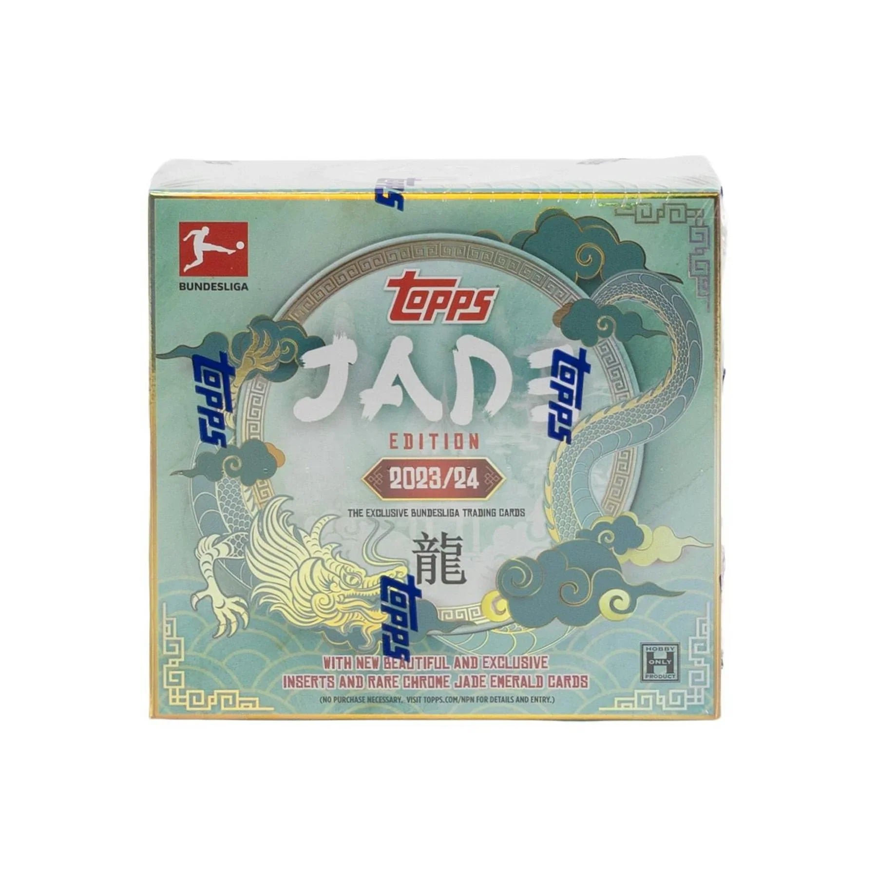2023 24 Topps Bundesliga Jade Edition Soccer Hobby 12 Box Case (Ships Sealed Only)