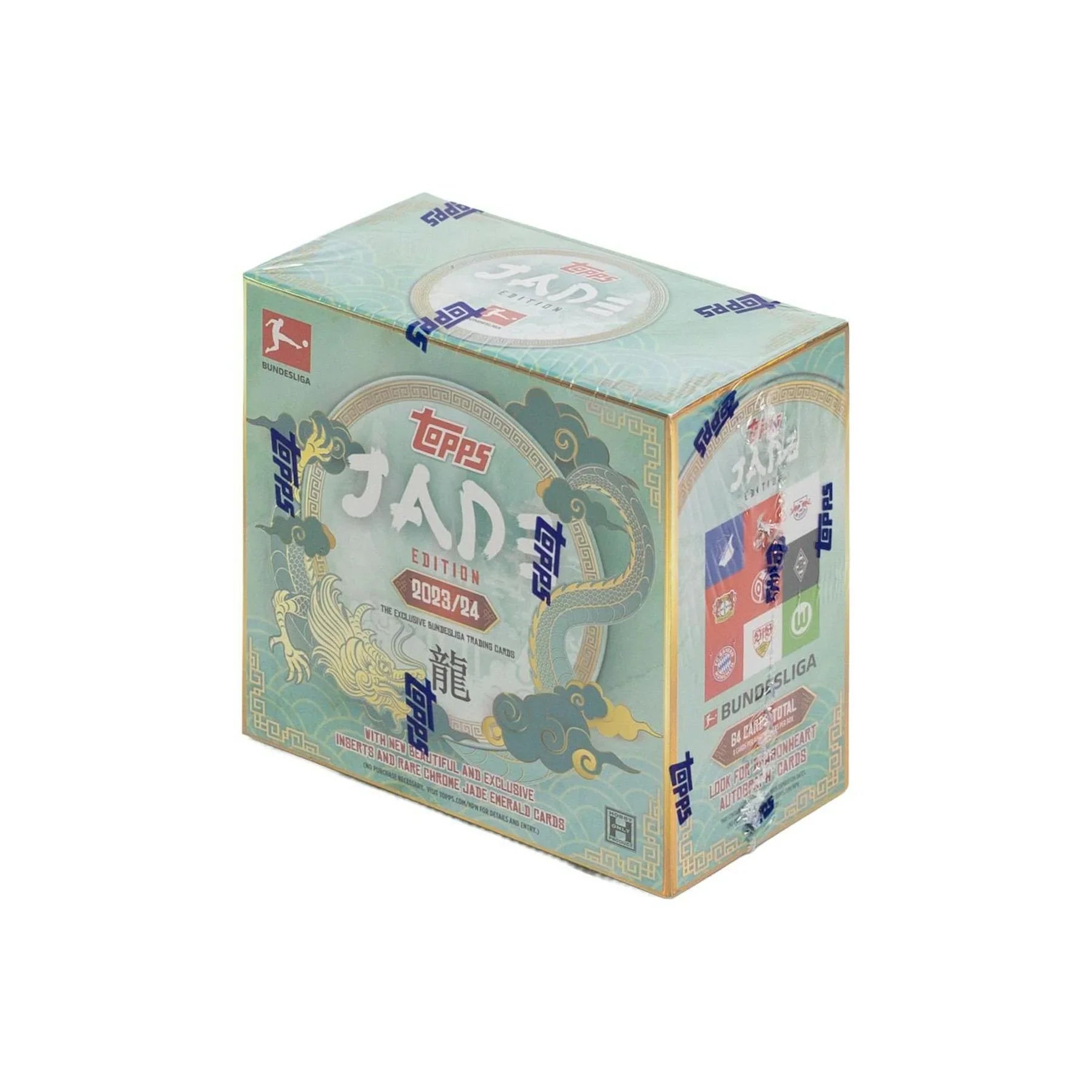 2023 24 Topps Bundesliga Jade Edition Soccer Hobby 12 Box Case (Ships Sealed Only)