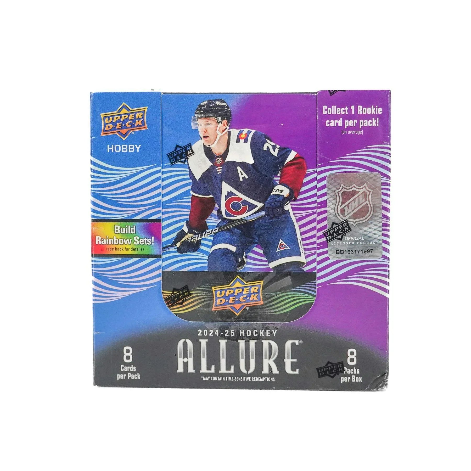 2024 25 Upper Deck Allure Hockey Hobby 18 Box Case (Ships Sealed Only)