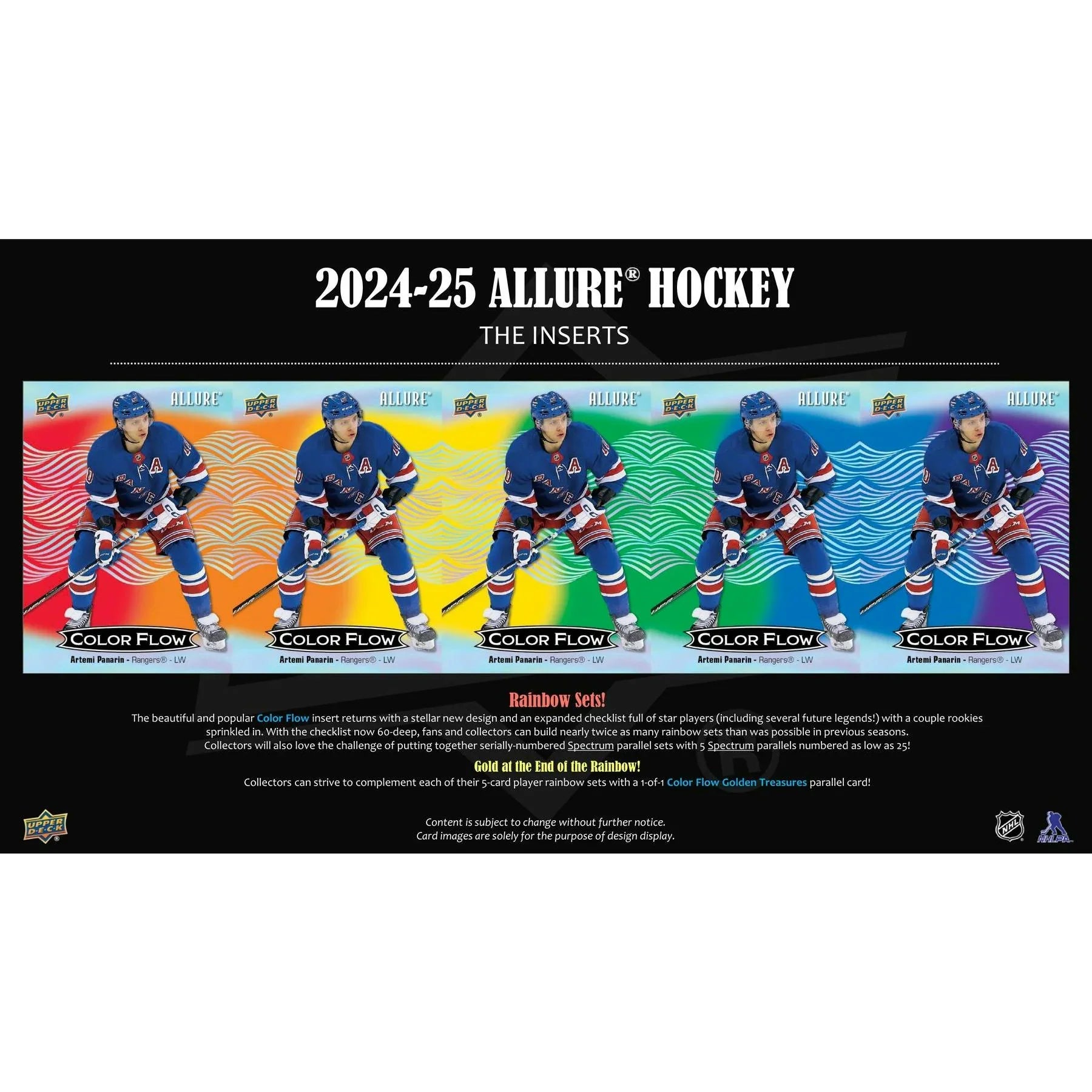2024 25 Upper Deck Allure Hockey Hobby 18 Box Case (Ships Sealed Only)