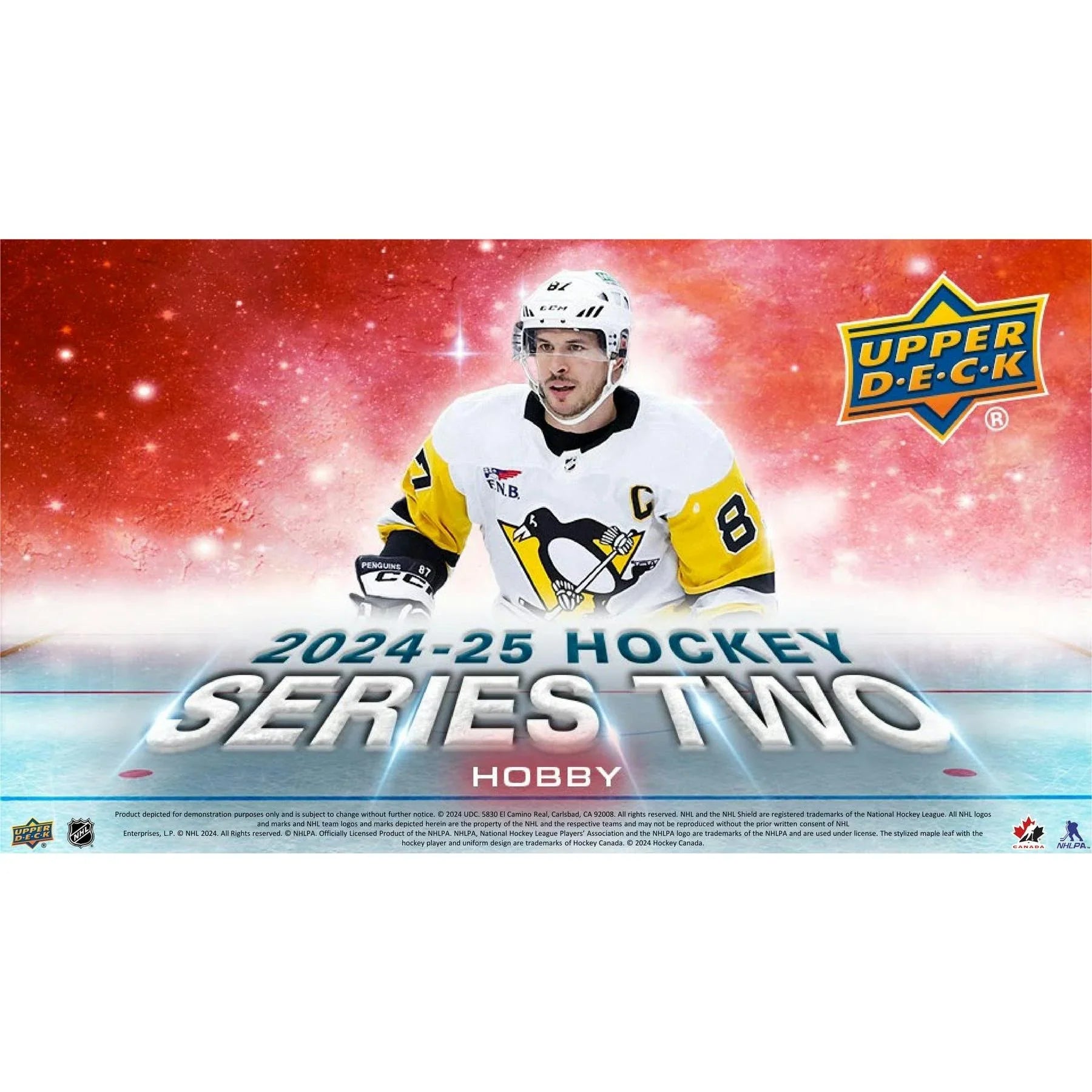 2024 25 Upper Deck Series 2 Hockey Hobby Box (Ships Sealed Only)