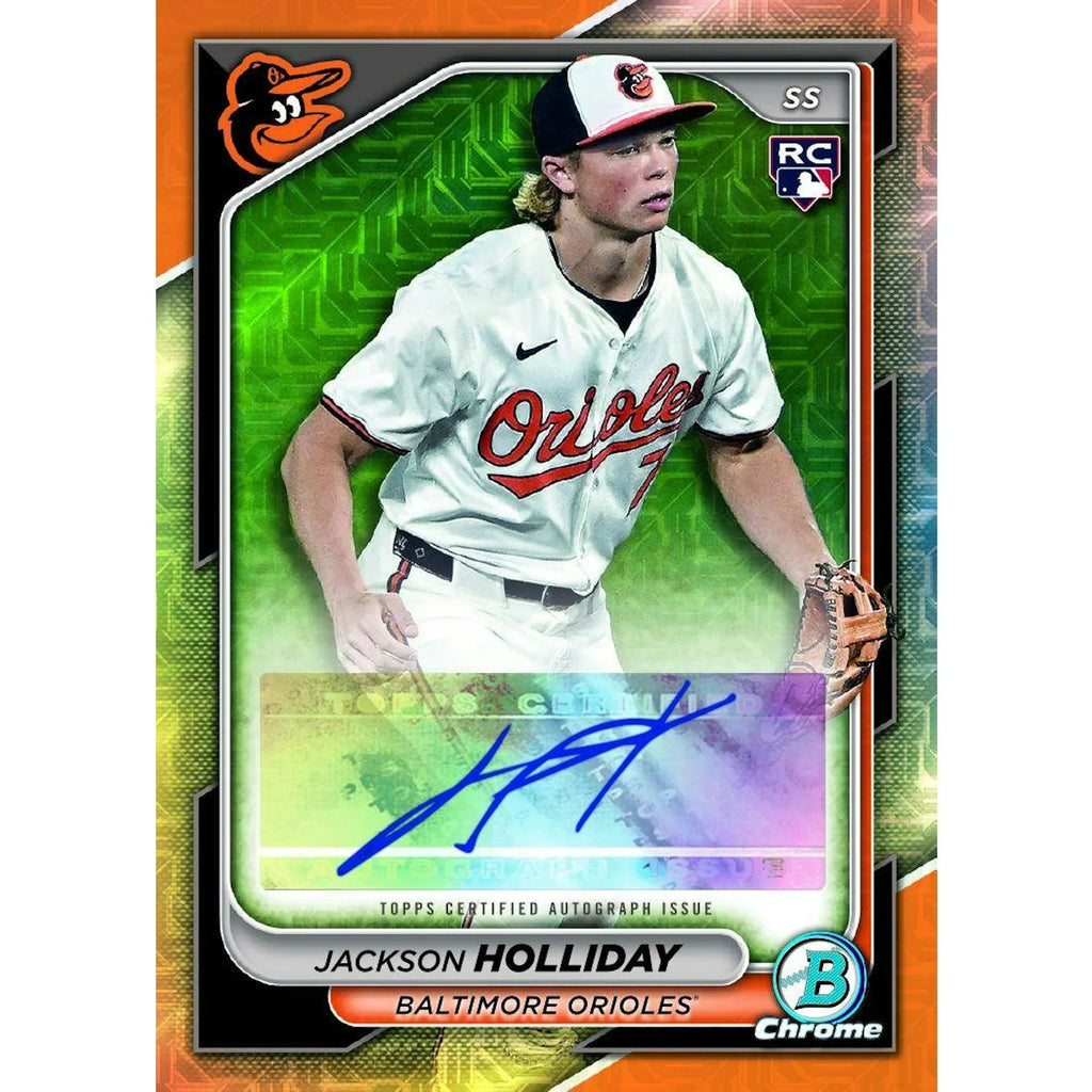 2024 Bowman Chrome Baseball Mega Box (Ships Sealed Only)