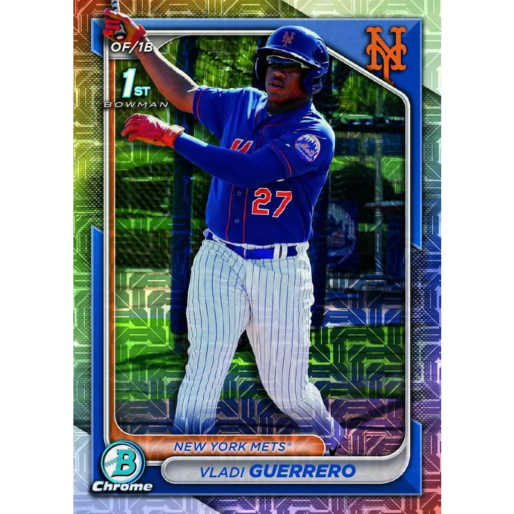 2024 Bowman Chrome Baseball Mega Box (Ships Sealed Only)