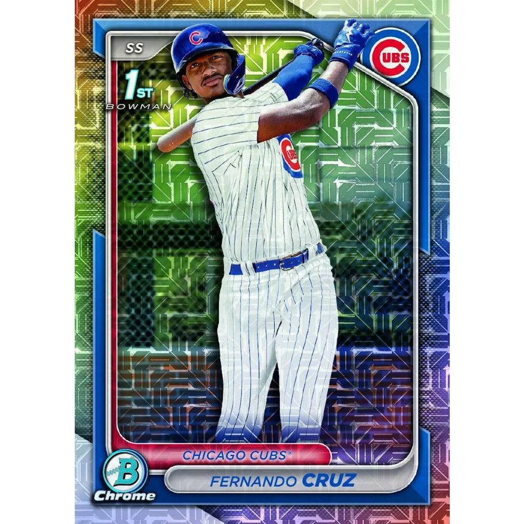 2024 Bowman Chrome Baseball Mega Box (Ships Sealed Only)