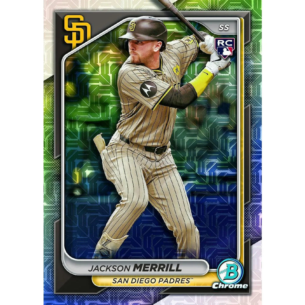 2024 Bowman Chrome Baseball Mega Box (Ships Sealed Only)