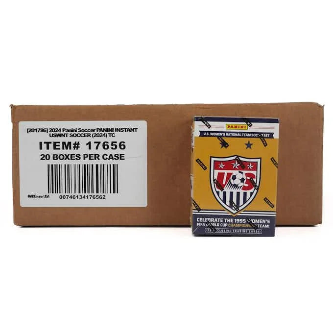 USWNT 1999 Womens FIFA World Cup 2024 Panini Champions Soccer Team Set 20 Box Case (Ships Sealed Only)