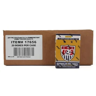USWNT 1999 Womens FIFA World Cup 2024 Panini Champions Soccer Team Set 20 Box Case (Ships Sealed Only)
