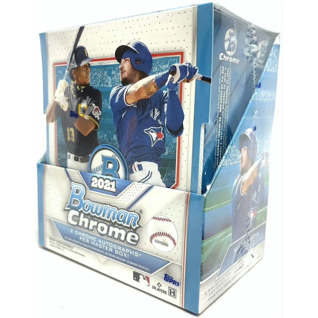 2021 Bowman Chrome Baseball Hobby Box (Ships Sealed Only) - D