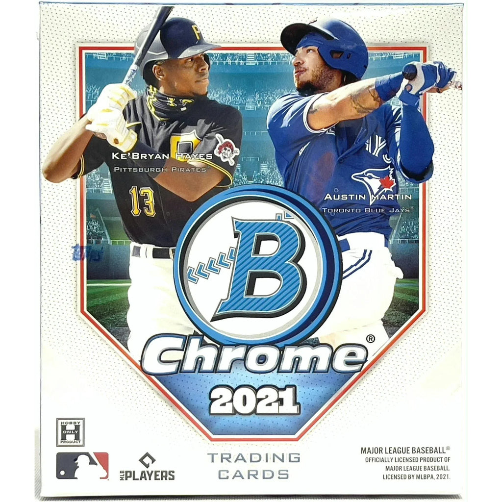 2021 Bowman Chrome Baseball Hobby Box (Ships Sealed Only) - D