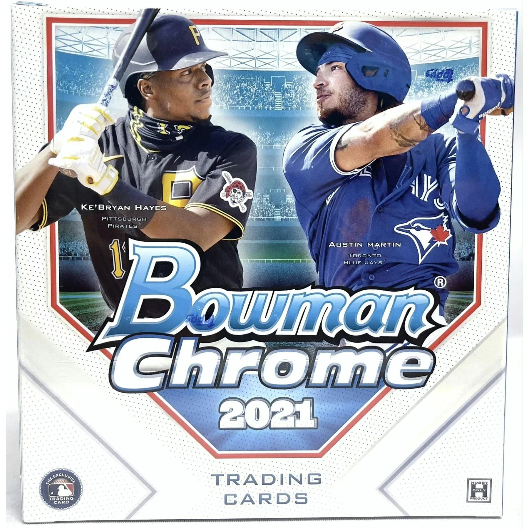 2021 Bowman Chrome Baseball Lite Hobby Box Black White Mini Diamond Parallels (Ships Sealed Only)