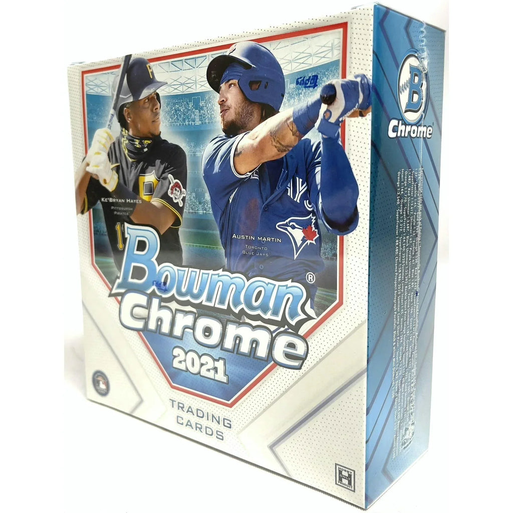 2021 Bowman Chrome Baseball Lite Hobby Box Black White Mini Diamond Parallels (Ships Sealed Only)