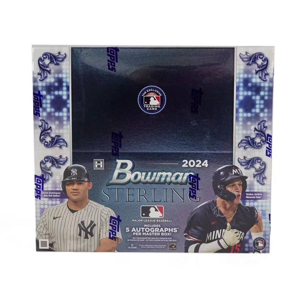 2024 Bowman Sterling Baseball Hobby Box (Ships Sealed Only)