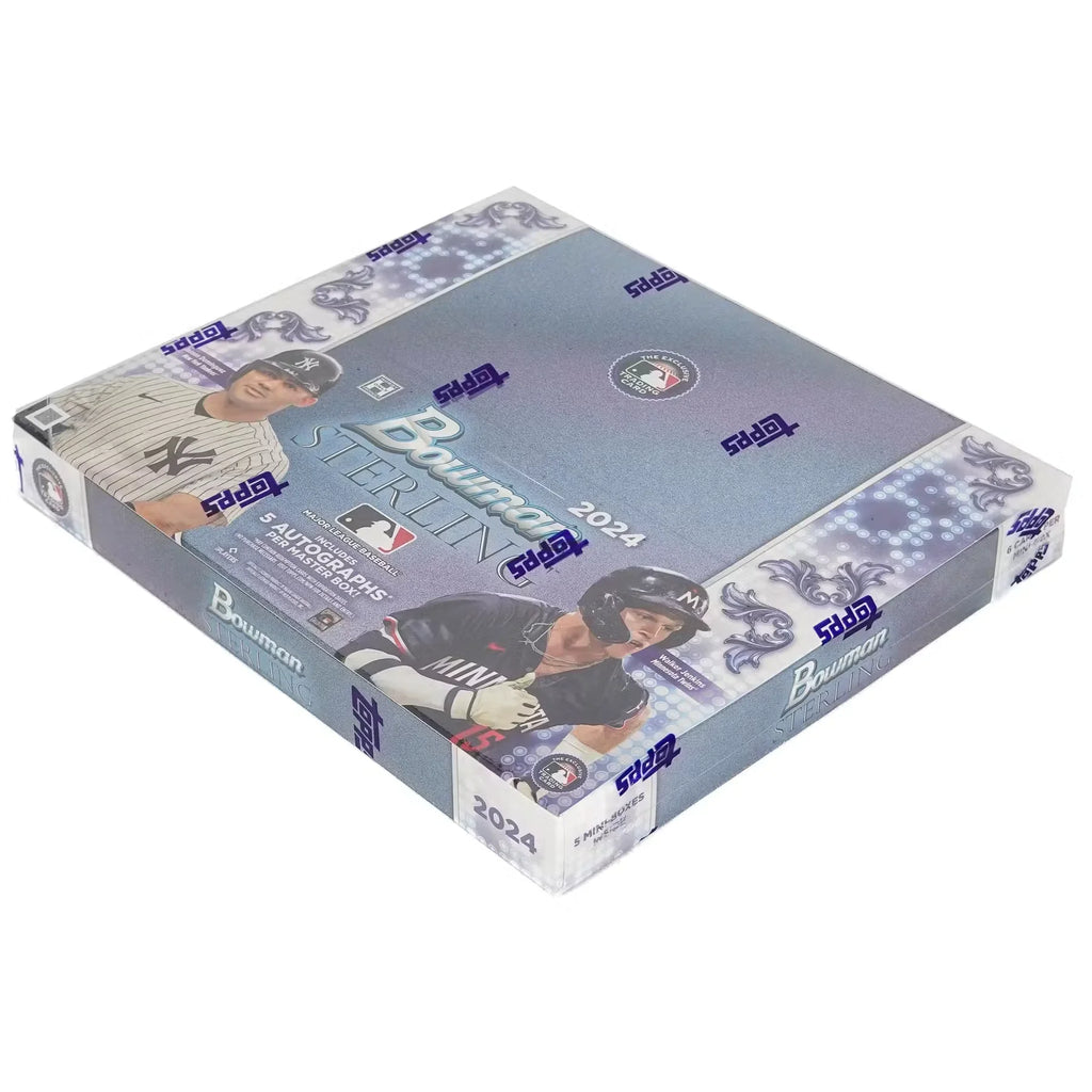 2024 Bowman Sterling Baseball Hobby Box (Ships Sealed Only)